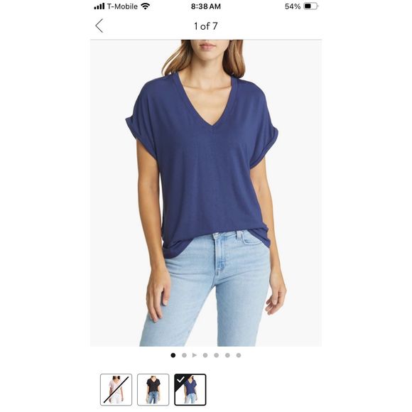 Tommy Bahama Tops - Tommy Bahama Kauai V Neck Tee, Small